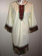 Te koop aangeboden: Indianenjurk, pruik, oorbellen en meer, Carnaval, Maat 42/44 (L), Nieuw, Ophalen of Verzenden