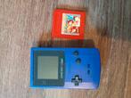 Gameboy Color + Pokémon Red, Spelcomputers en Games, Spelcomputers | Nintendo Game Boy, Ophalen of Verzenden, Gebruikt, Game Boy Color