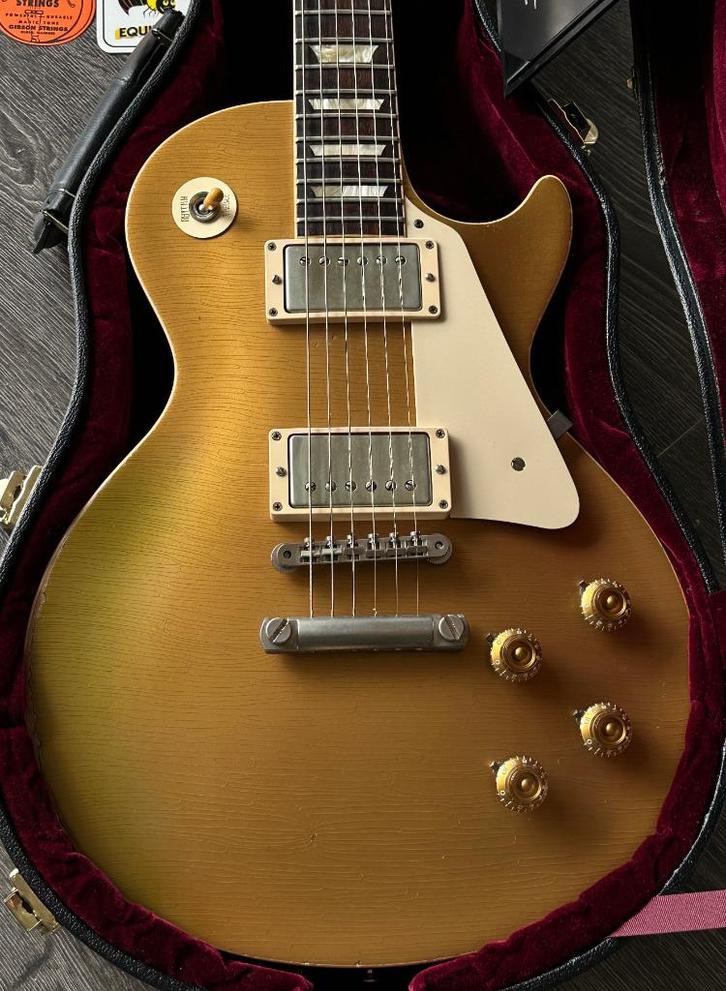 2011 Gibson Les Paul Standard 1957 Heavy Aged Darkback, Muziek en Instrumenten, Snaarinstrumenten | Gitaren | Elektrisch, Gebruikt