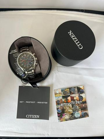 Citizen Eco-Drive Chronograph Tachymeter Power Reserve beschikbaar voor biedingen
