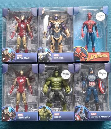 Marvel Avengers Actiefiguren | Serie 2 | Gratis Iron Man. beschikbaar voor biedingen