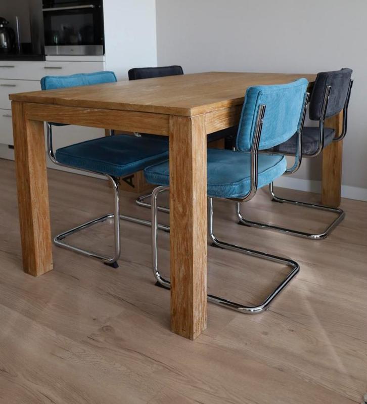 Pronto - teak hout eettafel, dressoir, tv-meubel, salontafel, Huis en Inrichting, Tafels | Eettafels, Zo goed als nieuw, Teakhout