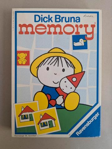 Vintage Dick Bruna memory - Compleet met Spelregels beschikbaar voor biedingen
