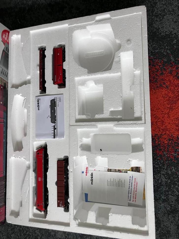 Märklin loc  BR 185.1 met wagons uit startset 29841, Hobby en Vrije tijd, Modeltreinen | H0, Zo goed als nieuw, Treinset, Wisselstroom