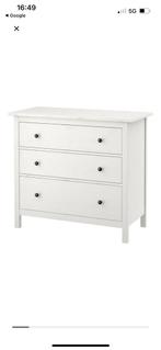 Ikea hemnes, Huis en Inrichting, Ophalen, 50 tot 100 cm, Zo goed als nieuw, 3 of 4 laden