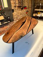Walnoot Epoxy Salontafels, Ophalen of Verzenden, Nieuw