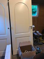 Hardhouten deuren, 80 tot 100 cm, Gebruikt, Ophalen of Verzenden, 200 tot 215 cm