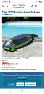 Zwembad zeil motor nieuw, Tuin en Terras, Zwembad-toebehoren, Ophalen, Nieuw, Afdekzeil