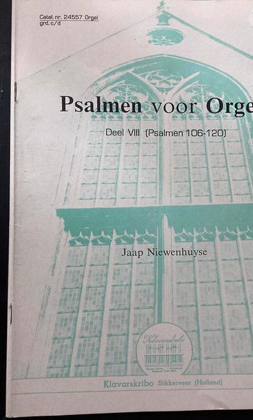 Klavarskribo bladmuziek Nieuwenhuyse VIII 8 orgel beschikbaar voor biedingen