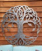 Levensboom cortenstaal 1000x1000 mm, Huis en Inrichting, Woonaccessoires | Wanddecoraties, Ophalen, Zo goed als nieuw
