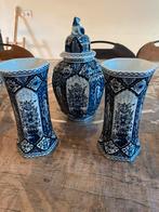 Delfts blauw kaststel, Ophalen