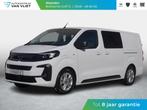 Opel Vivaro Electric 75 kWh Dubbele Cabine | 2x schuifdeur |, 136 pk, Met garantie (alle), Wit, Opel
