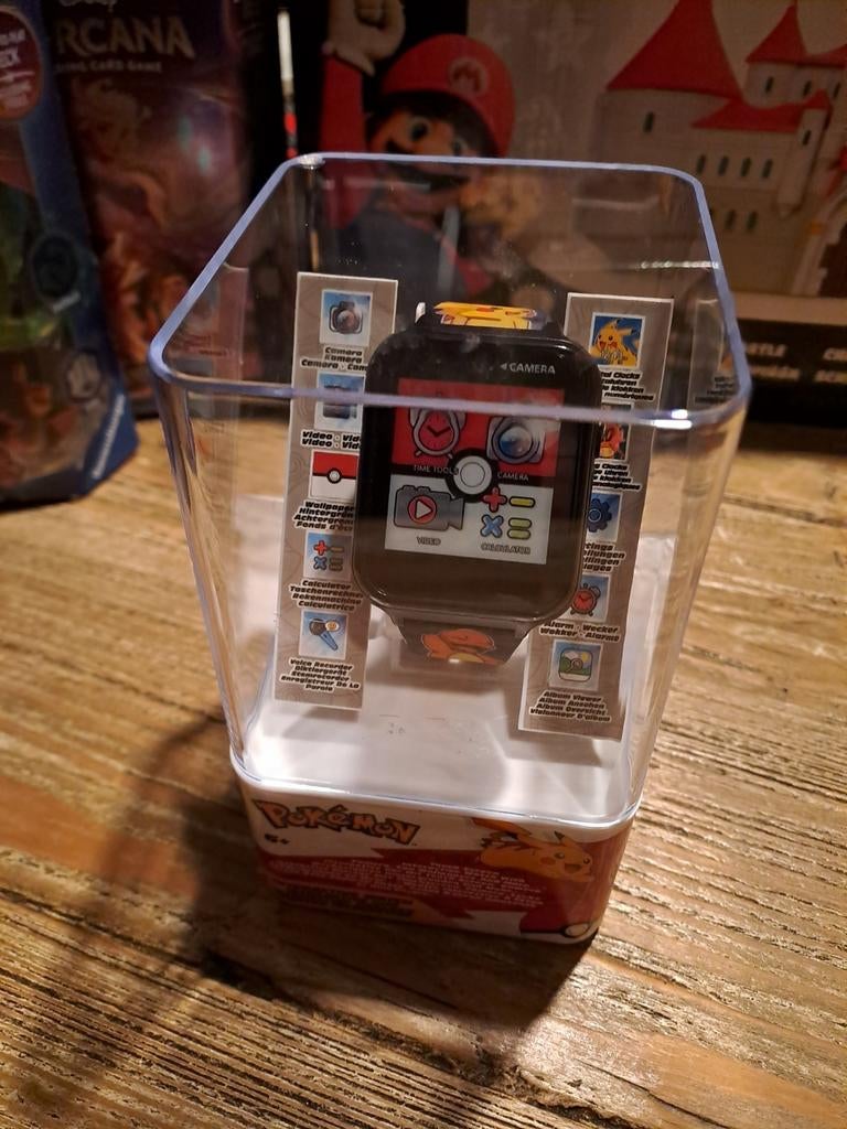 Pokémon geseald Interactieve Smartwatch - Accutime, Ophalen of Verzenden, Nieuw, Zwart, Jongen of Meisje