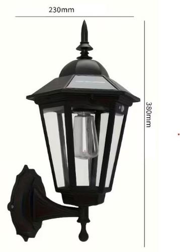 Solar wandlamp klassiek-1 met bewegingsmelder beschikbaar voor biedingen