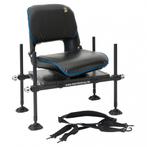 BEHR FEEDERSTOEL / VISSTOEL MET DRAAISTOEL - IN NIEUWSTAAT !, Watersport en Boten, Hengelsport | Algemeen, Ophalen of Verzenden