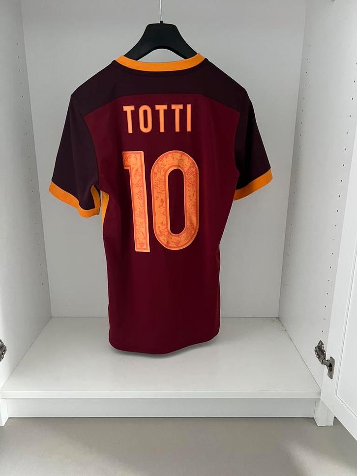 Authentic AS Roma Totti Home Shirt 15/16 – Size S, Sport en Fitness, Voetbal, Shirt, Ophalen of Verzenden