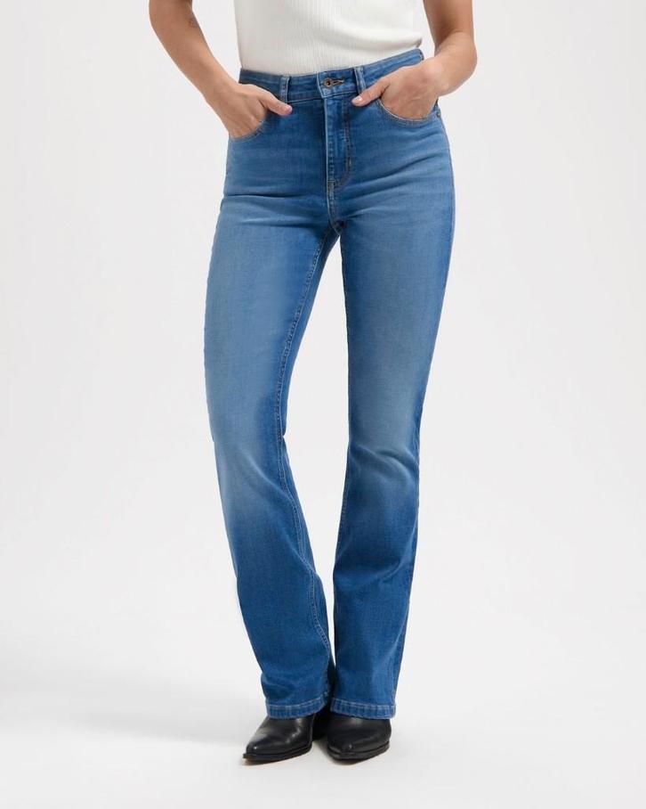 Kuyichi jeans Zoe, Kleding | Dames, Spijkerbroeken en Jeans, Zo goed als nieuw, W30 - W32 (confectie 38/40), Blauw, Ophalen of Verzenden