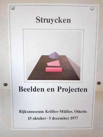Originele Poster van Pieter Brattinga Struycken beschikbaar voor biedingen