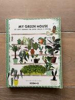 boek My green house kamerplanten Gertrude van der Linden, Ophalen, Zo goed als nieuw, Kamerplanten