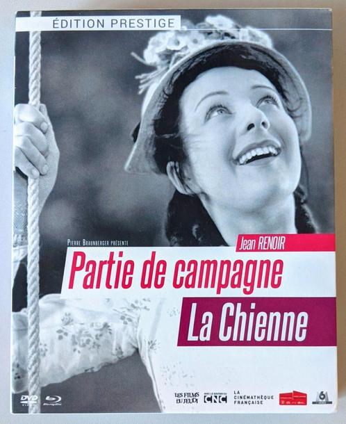 Partie de Champagne + La Chienne | 4-Disc box | Jean Renoir, Cd's en Dvd's, Blu-ray, Zo goed als nieuw, Verzenden