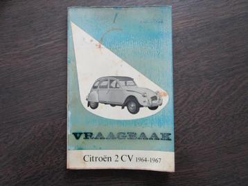 Vraagbaak Citroën 2 CV 1964-1967   beschikbaar voor biedingen