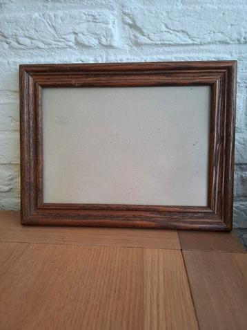 Vintage, houten schilderij lijst / fotolijst. 34x26 cm. beschikbaar voor biedingen