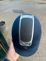 Mooie paardrijcap van BR blauw, Dieren en Toebehoren, Paardrijkleding, Ophalen of Verzenden, Zo goed als nieuw, Dressuur, Cap