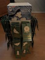 PARTIJ HOUTEN BROCHES OP CADEAUKAART INCL MOLEN, ., Nieuw, Ophalen of Verzenden, .