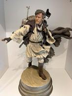 Star wars sideshow mythos statue obi wan kenobi desert nomad, Ophalen of Verzenden, Zo goed als nieuw, Beeldje of Buste