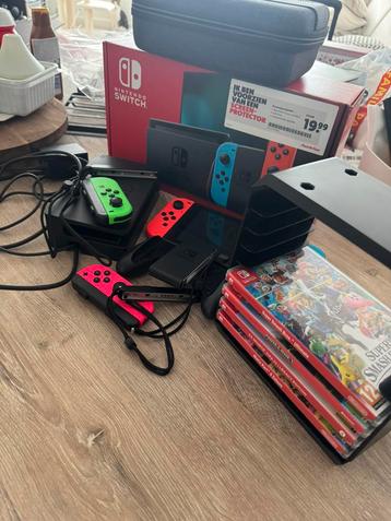 Complete set Nintendo Switch beschikbaar voor biedingen