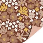 Cadeaupapier bloemen - 2m x 70cm, Ophalen of Verzenden, Nieuw