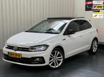 Volkswagen POLO 1.0 TSI R-Line Pano, Auto's, Gebruikt, 95 pk, Wit, Bedrijf