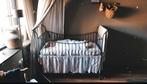 Ijzeren ledikantje, kleur antraciet, Kinderen en Baby's, Kinderkamer | Complete kinderkamers, Ophalen of Verzenden, Zo goed als nieuw