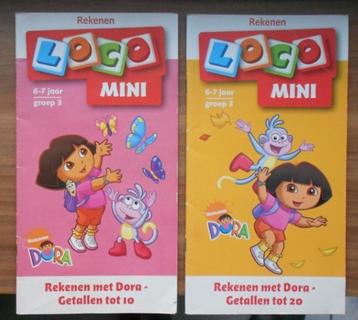 Mini - LOCO : Basisdoos + 2 Boekjes = 6-7jr = DORA - Rekenen beschikbaar voor biedingen