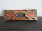 Oude houten boeken schuif plank, Italiaans, Venetie, goud, Ophalen of Verzenden