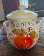 Vintage RUMTOPF Keramische Pot met Deksel, Antiek en Kunst, Ophalen of Verzenden