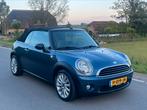 Mini One Cabrio (r57) 1.6 98pk 2010 Blauw APK 02-2026, Auto's, Voorwielaandrijving, Euro 5, Zwart, 4 cilinders