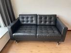 Landskrona bank Ikea leer 2-zits, Huis en Inrichting, Ophalen, Gebruikt, 150 tot 200 cm, Tweepersoons
