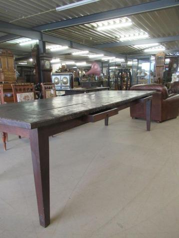 Oer 11647 vintage teak tafel, lengte 300 cm  beschikbaar voor biedingen