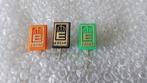 3 verschillende kleuren speldjes edgar sigaren, Ophalen of Verzenden, Zo goed als nieuw, Overige onderwerpen