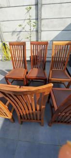 Harde hout huis stoelen, Ophalen of Verzenden, Zo goed als nieuw, Hout