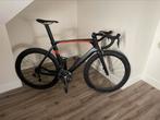 Carbon racefiets maat L, Fietsen en Brommers, Fietsen | Racefietsen, Overige merken, Carbon, Ophalen of Verzenden, Zo goed als nieuw