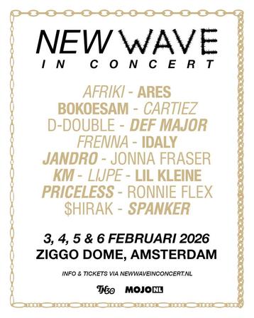 NEW WAVE zitplaatsen dinsdag 3 februari vak 102 beschikbaar voor biedingen