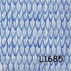 Servetten decoupage/bullet journal – veren blauw L1685 30ct, Verzenden, Nieuw, Materiaal