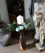 Kandelaar kerst, Huis en Inrichting, Woonaccessoires | Kandelaars en Kaarsen, Ophalen of Verzenden, Zo goed als nieuw, Hout, 50 tot 75 cm