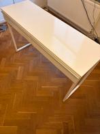 Witte Wandtafel / Bijzettafel, Huis en Inrichting, Ophalen, Zo goed als nieuw, Bureau