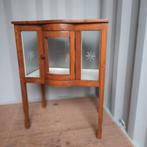 Theekastje met Ruitjes - Hobby Project, Huis en Inrichting, Kasten | Dressoirs, Minder dan 50 cm, Glas, Vintage, Ophalen of Verzenden