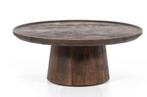 Salontafel 80 cm Bruin | Extra Voordelig, Huis en Inrichting, Tafels | Salontafels, Bornsestraat 31, Rond, Nieuw, Jara