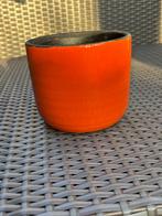Vintage typische oranje bloempot, Ophalen