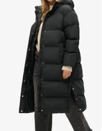 Superdry zwarte winterjas maat 42, Superdry, Zwart, Maat 42/44 (L), Ophalen of Verzenden